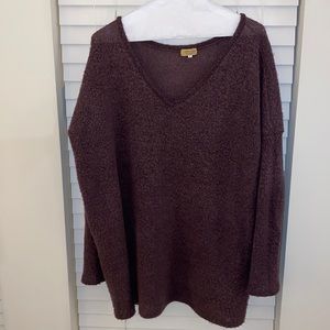 Purple piko sweater